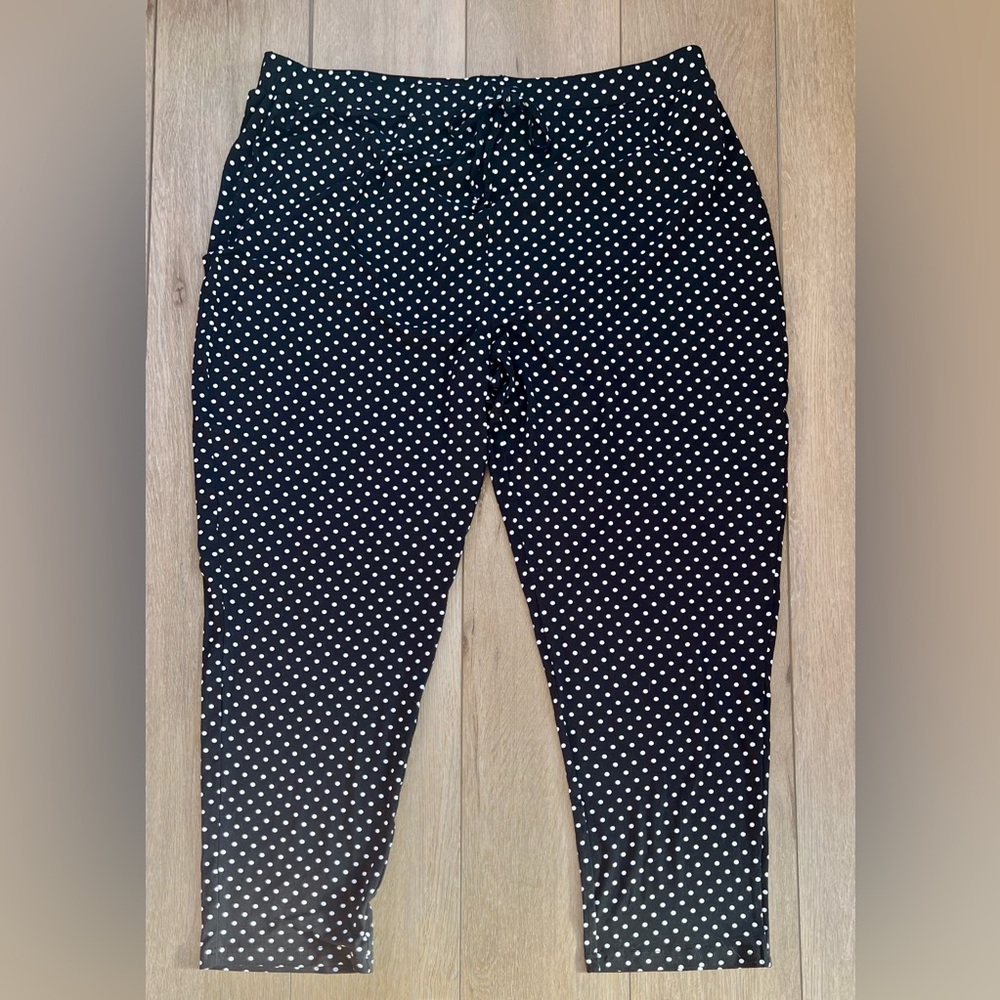 Black Polka Dot pj bottoms
